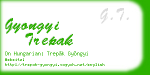 gyongyi trepak business card
